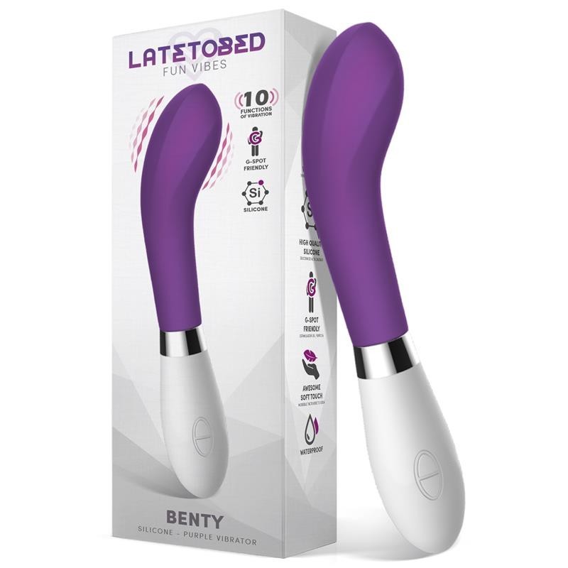 Vibratore per Donna 21 cm Benty Viola