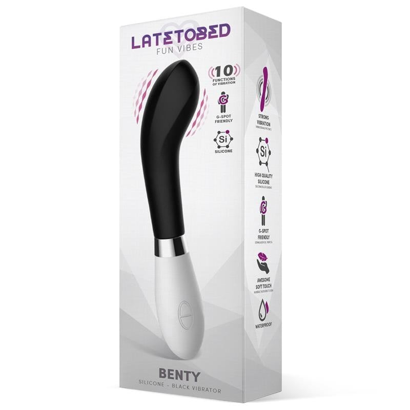 Vibratore per Donna 21 cm Benty Nero