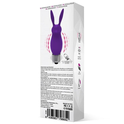 Mini Stimolatore Clitoride 7 cm Hopye Viola