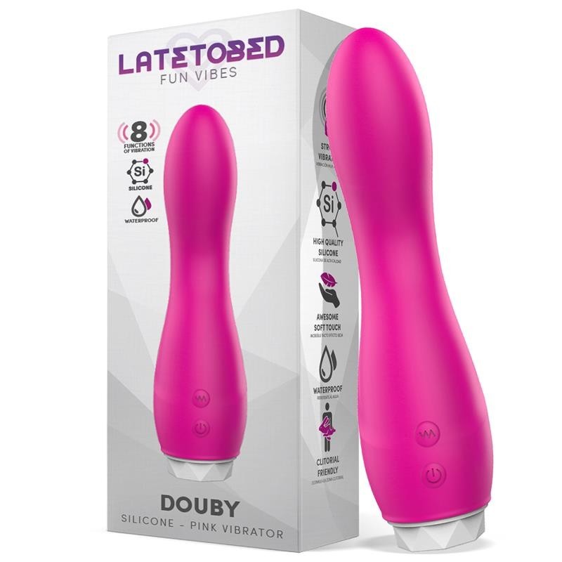 Vibratore per Donna 16 cm Douby Rosa