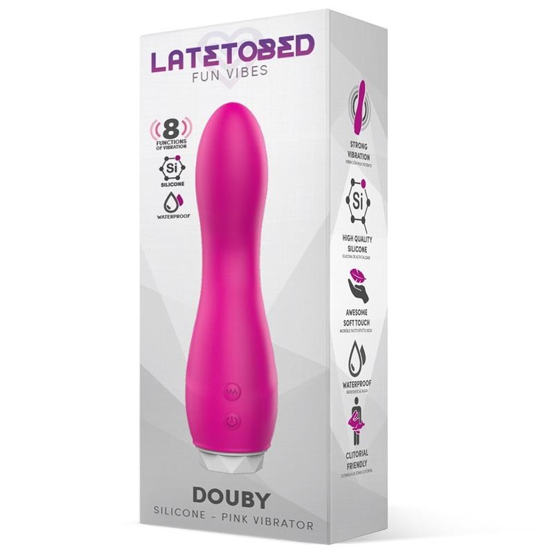 Vibratore per Donna 16 cm Douby Rosa