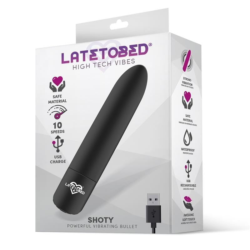 Mini Vibratore Ricaricabile 10 cm Shoty