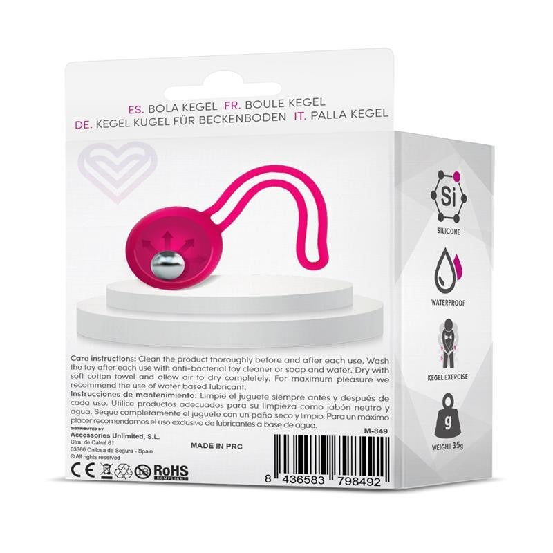 Pallina di Kegel Silicone Fitty 1