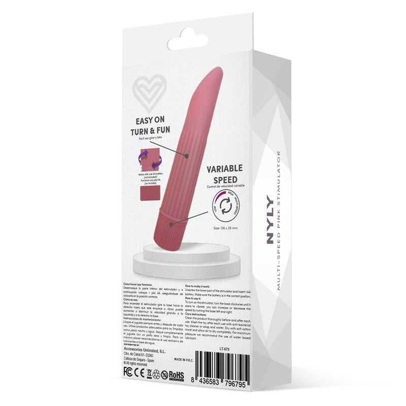 Vibratore Classico 13 cm Rosa