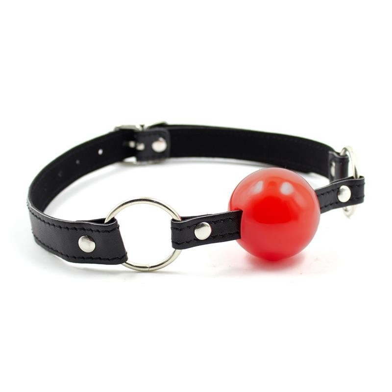 Pallina Per bocca 4 cm Bondage Rossa
