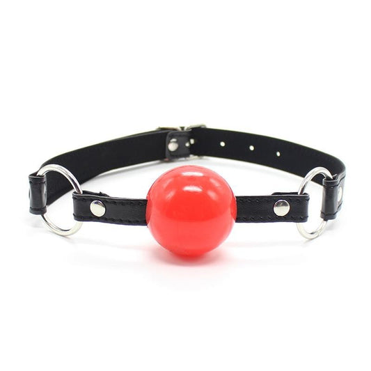 Pallina Per bocca 4 cm Bondage Rossa