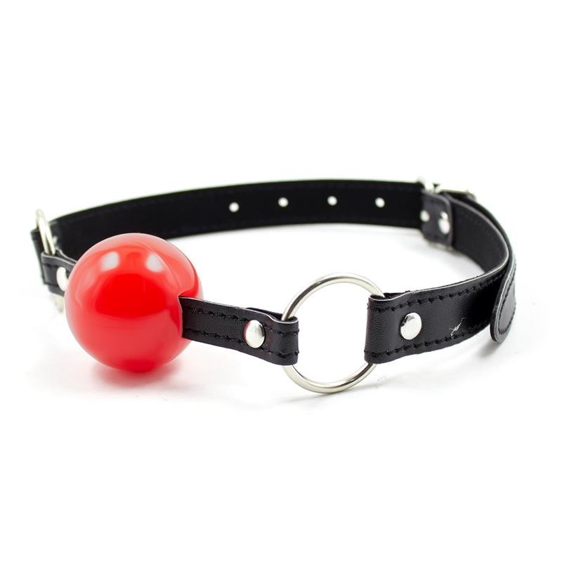 Pallina Per bocca 4 cm Bondage Rossa