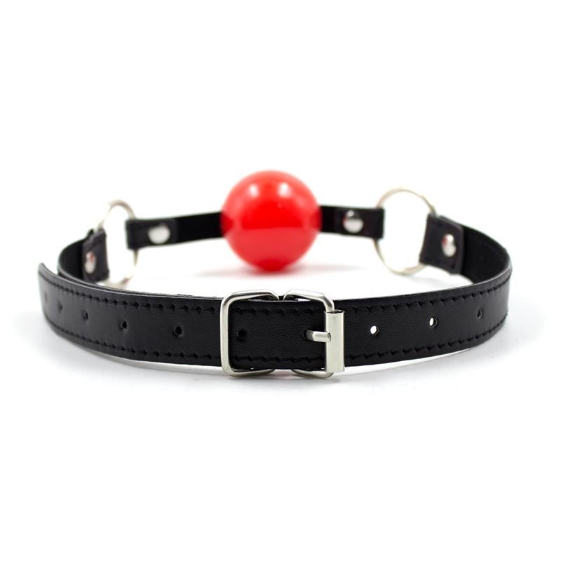 Pallina Per bocca 4 cm Bondage Rossa