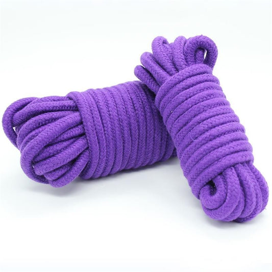 Corda Bondage 10 Metri Cotone Viola