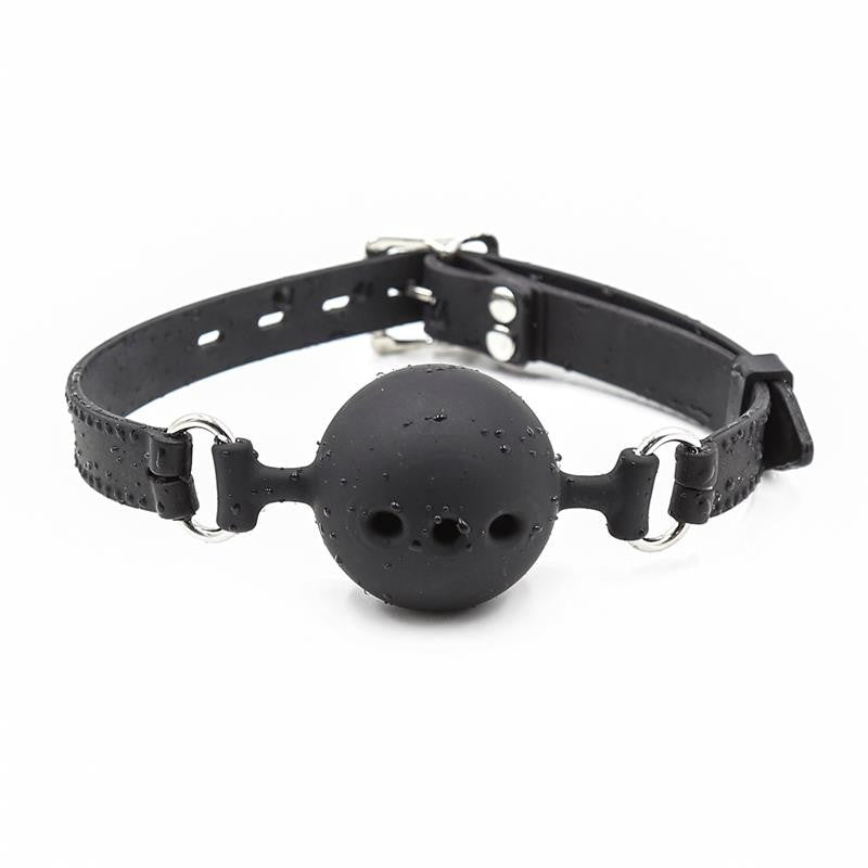 Ball Gag Forata in Silicone 4 cm