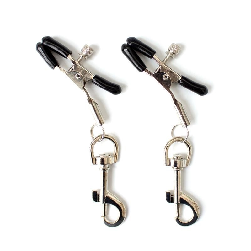 Pinzette per Capezzoli con Moschettoni