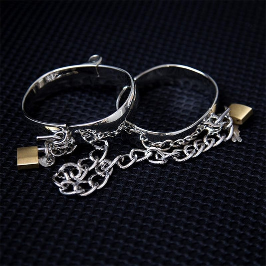 Cavigliere Bondage in Acciaio