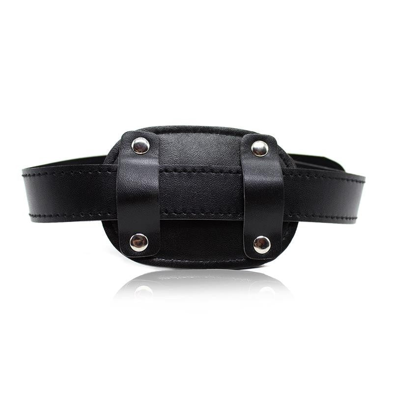 Ball Gag con Dildo 10 cm Nero