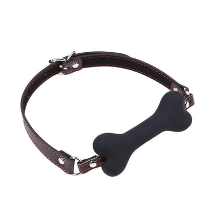 Bone Gag Nera in Silicone