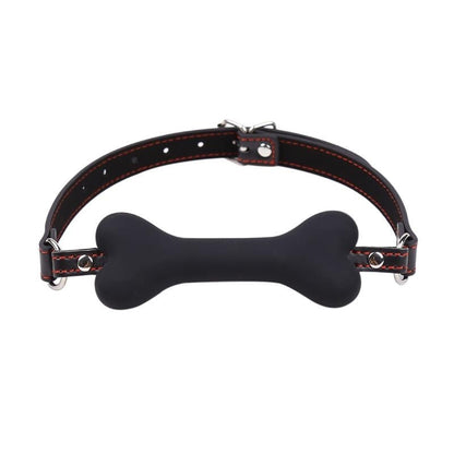 Bone Gag Nera in Silicone