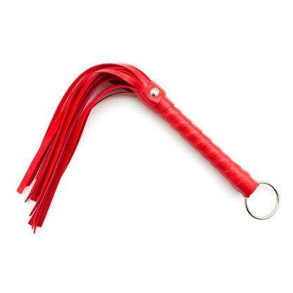 Piccolo Frustino Bondage 28 cm Flogger Rosso