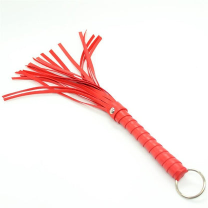 Piccolo Frustino Bondage 28 cm Flogger Rosso