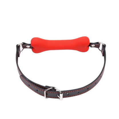 Bone Gag Rossa in Silicone