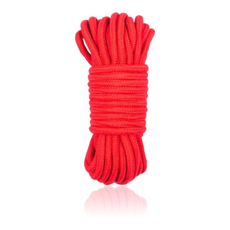 Corda Bondage 10 Metri Cotone Rossa