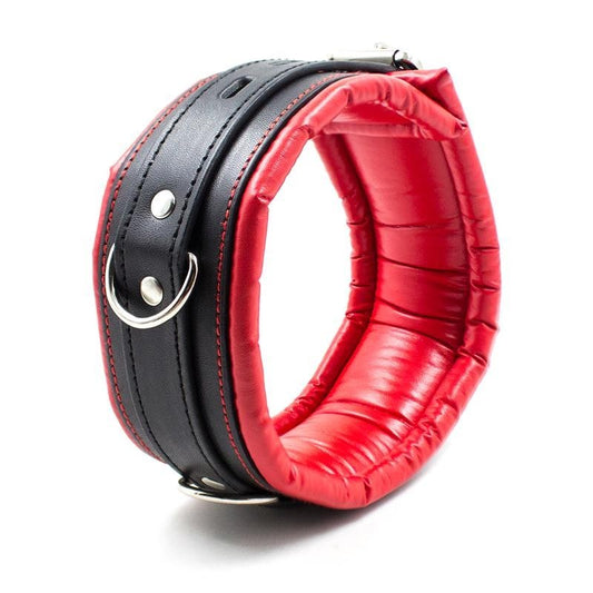 Collare Bondage Imbottito Rosso