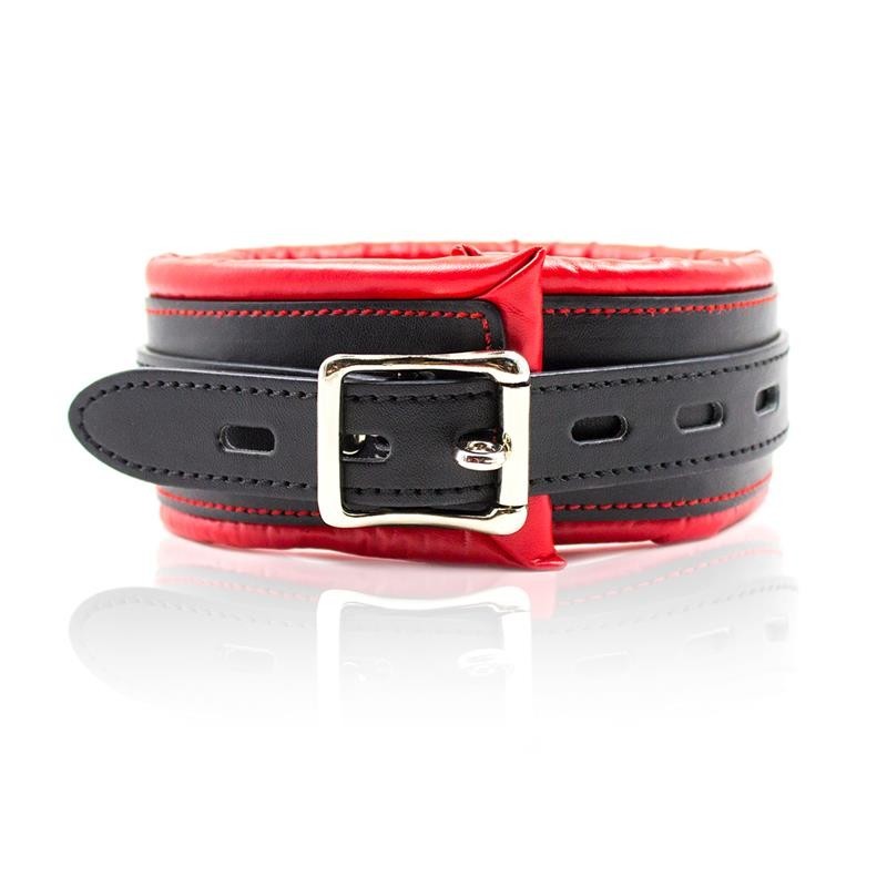 Collare Bondage Imbottito Rosso
