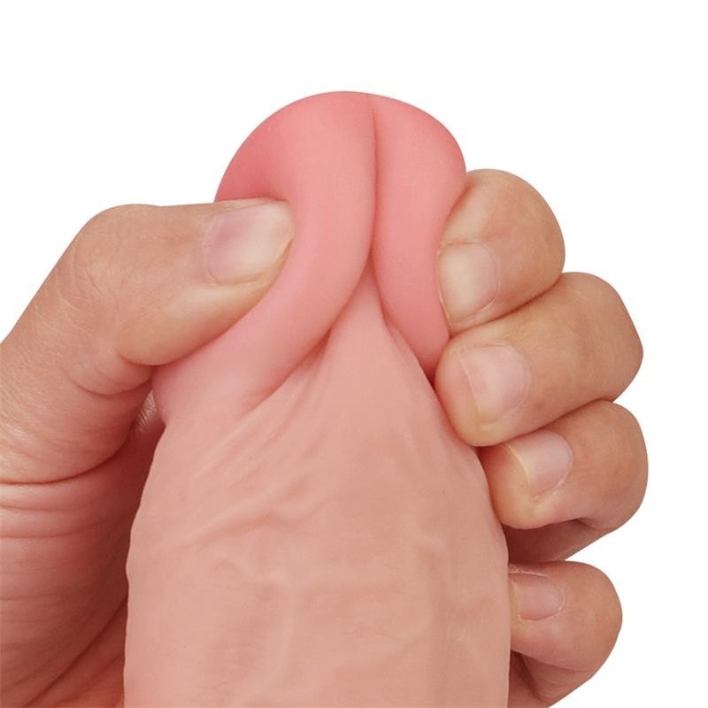 Dildo Pelle Scorrevole 24 cm Sliding 9,5