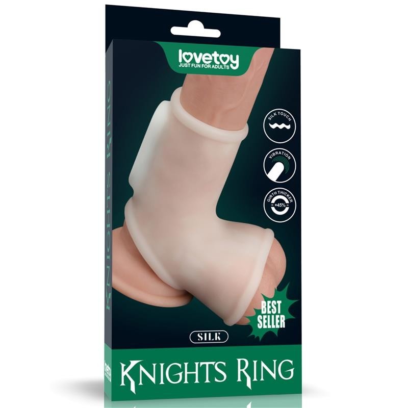 Guaina Fallica Vibrante Knight Silk
