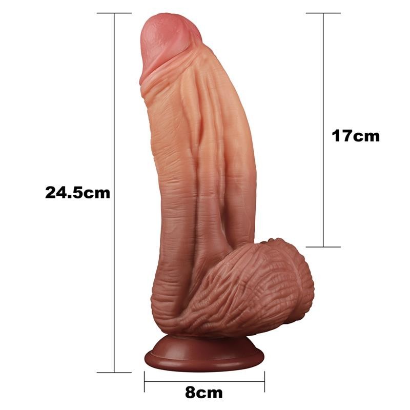 Monster Dildo 24 cm Silicone