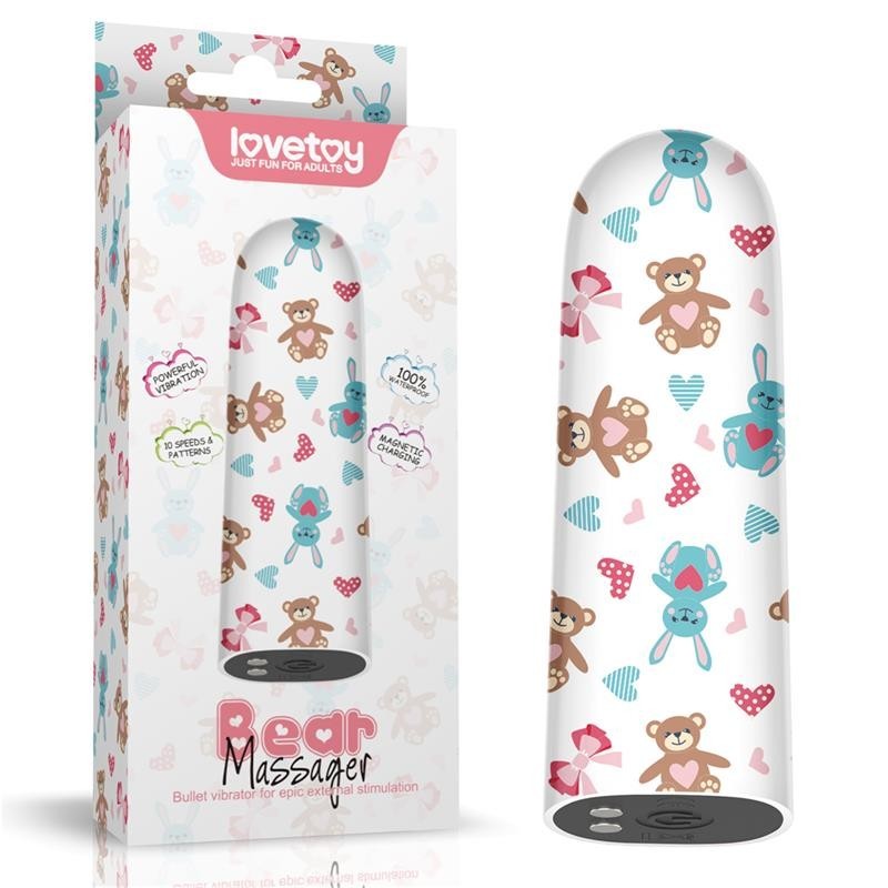 Mini Vibratore 8 cm Usb Bear