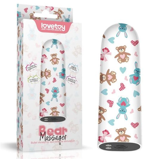 Mini Vibratore 8 cm Usb Bear