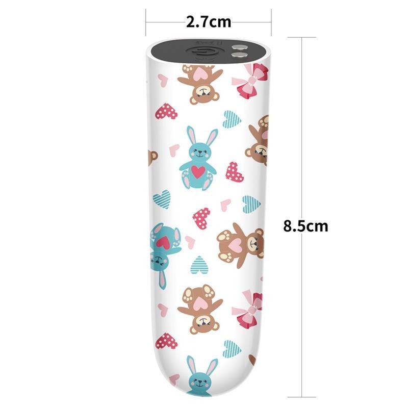 Mini Vibratore 8 cm Usb Bear