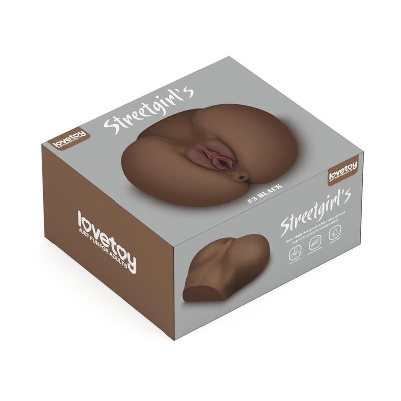 Vagina e Ano Realistico Streetgirls 3