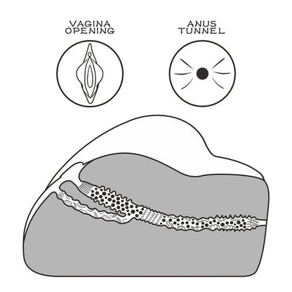 Vagina e Ano Realistico Streetgirls 3