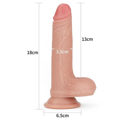 Dildo Realistico 18 cm Silicone Liquido 7