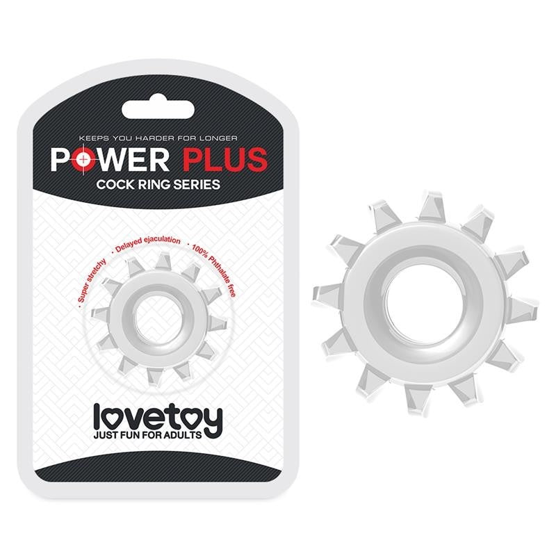 Cock Ring Power Plus Trasparente