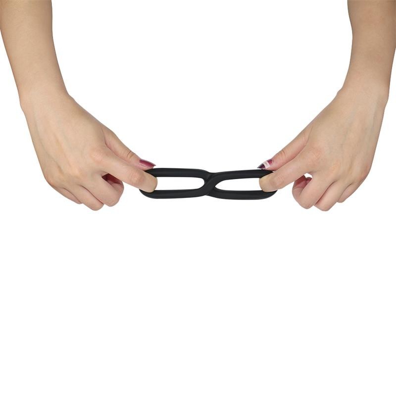 Cock Ring Doppio X-Basic Nero