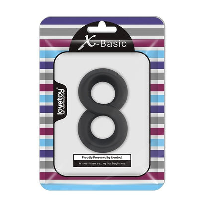 Cock Ring Doppio X-Basic Nero