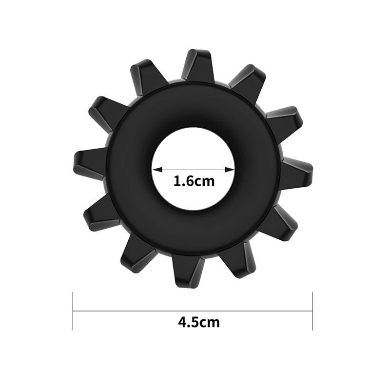 Cock Ring Power Plus Black