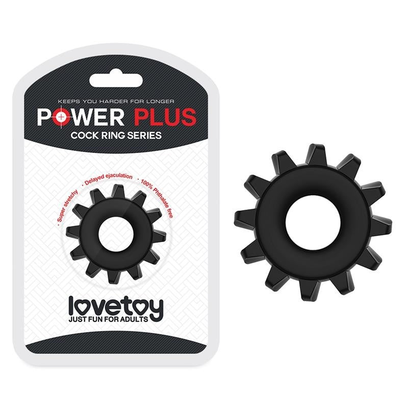 Cock Ring Power Plus Black