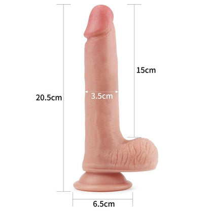 Dildo Realistico 20 cm Silicone Liquido 8