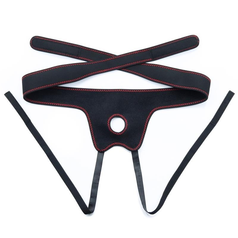 Strapon con Dildo Nero 21 cm Ingen