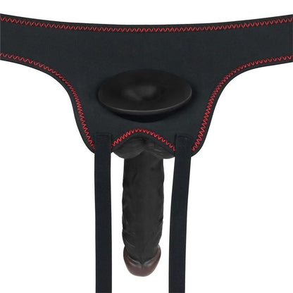 Strapon con Dildo Nero 19 cm Ingen