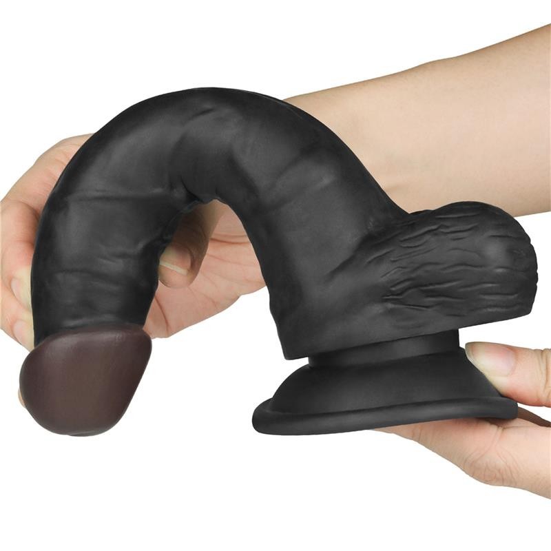Strapon con Dildo Nero 19 cm Ingen