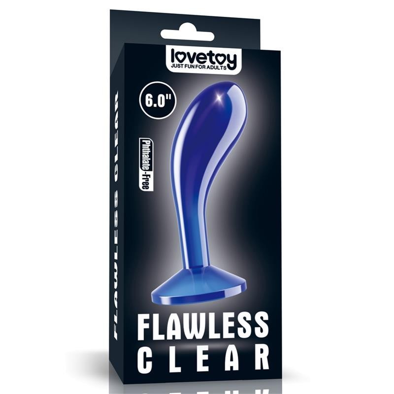 Dildo Anale Trasparente 15 cm