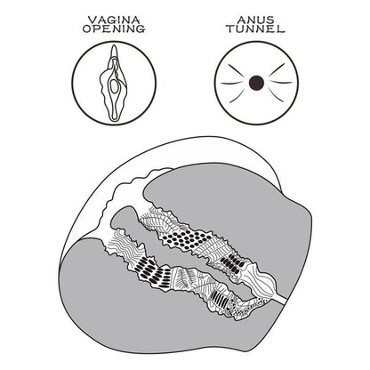 Masturbatore Grandezza Naturale Ass 13