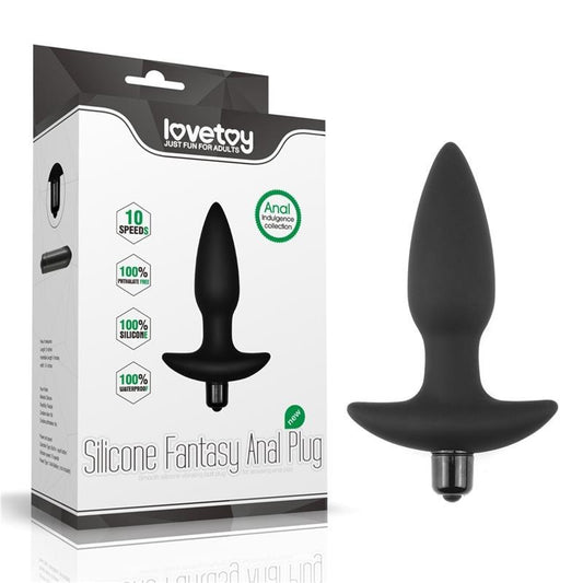Plug Anale Vibrante 14 cm Silicone Fantasy