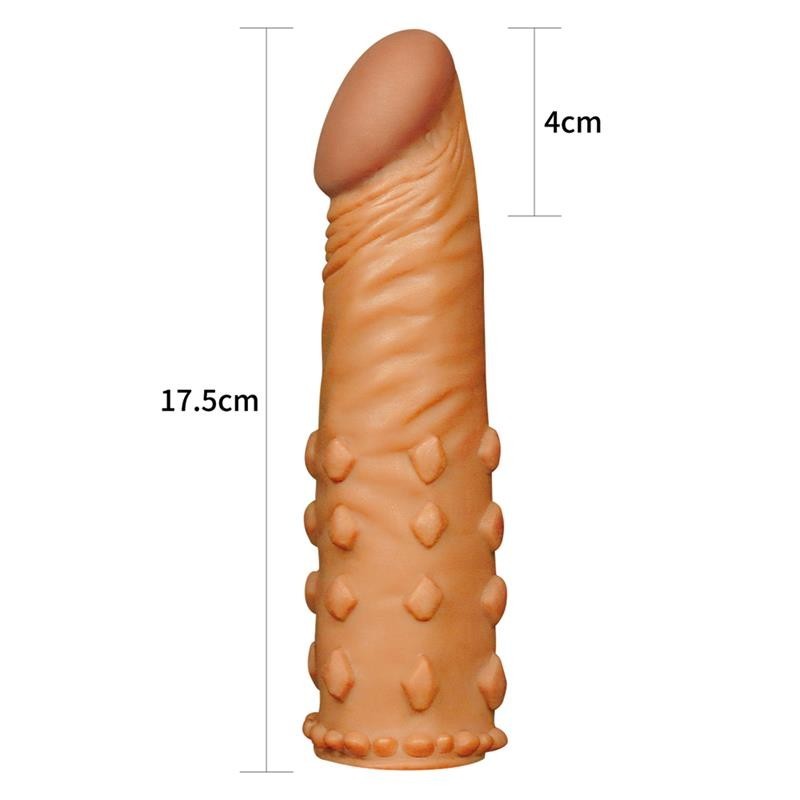 Prolunga Fallica + 4 cm X Tender Brown