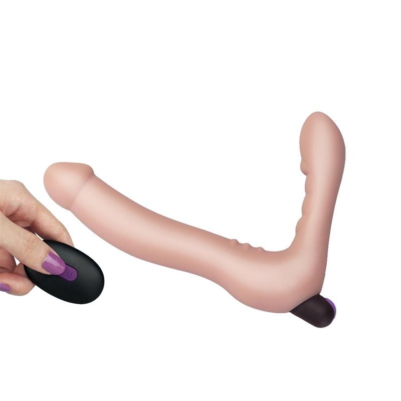 Strapon Strapless Vibrante Wireless