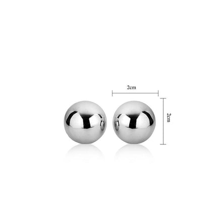 Palline Vaginali in Acciaio 2 cm