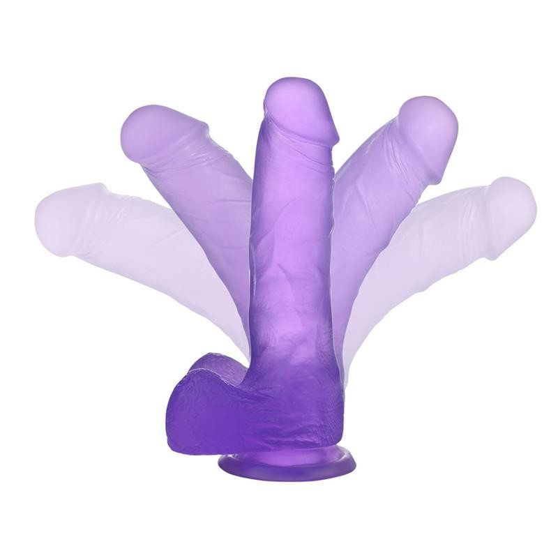 Dildo Jelly 17 cm Studs Viola 7
